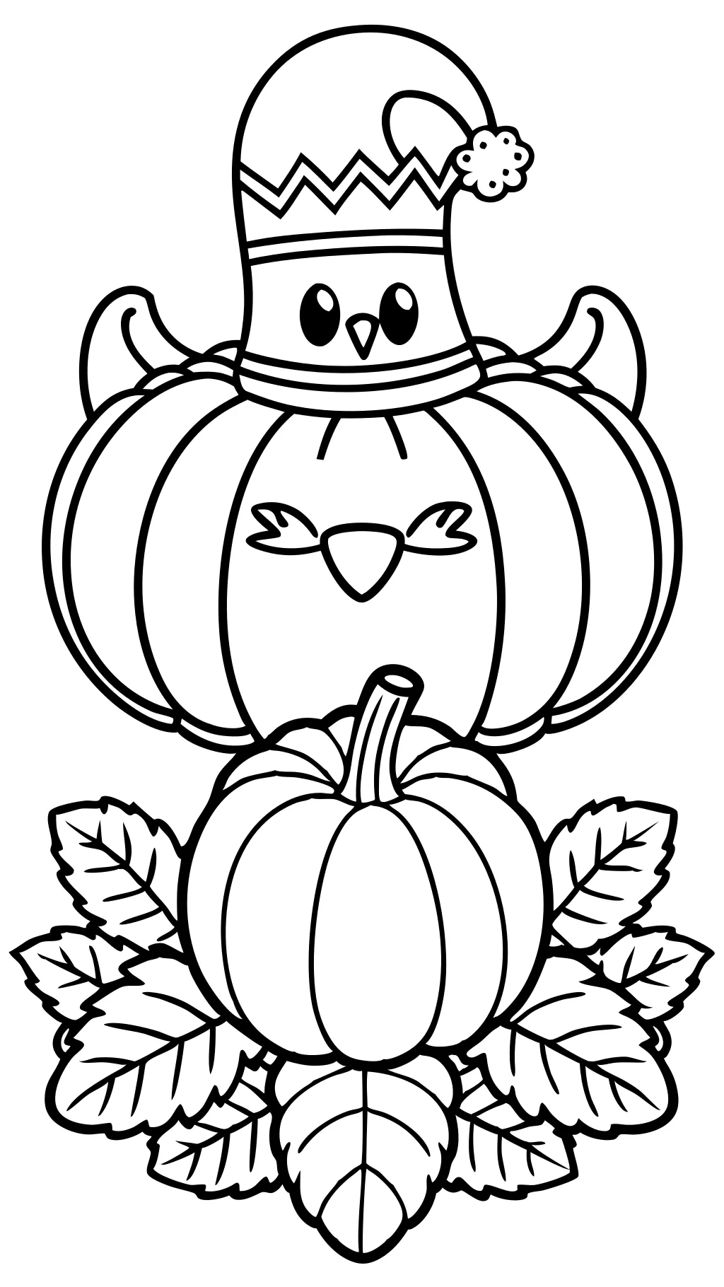 free thanksgiving color pages